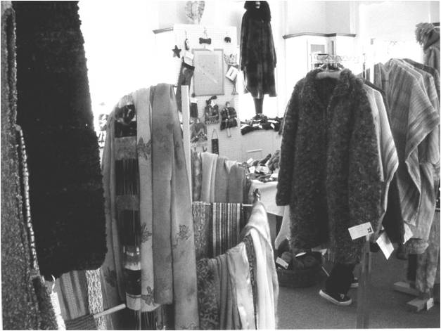 Handwoven textiles from the Black Sheep Weavers Fiber Guild